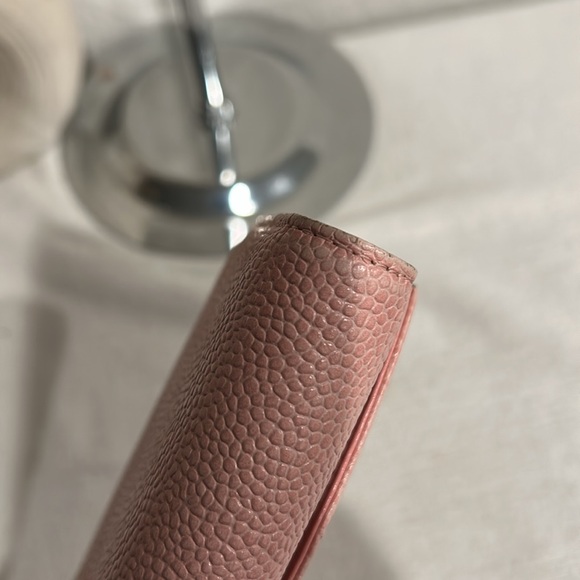 Authentic Chanel Long Wallet Pink Caviar Leather +certificate of authenticity - Picture 13 of 17